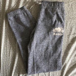 Roots Kids Grey Salt and Pepper Sweatpants